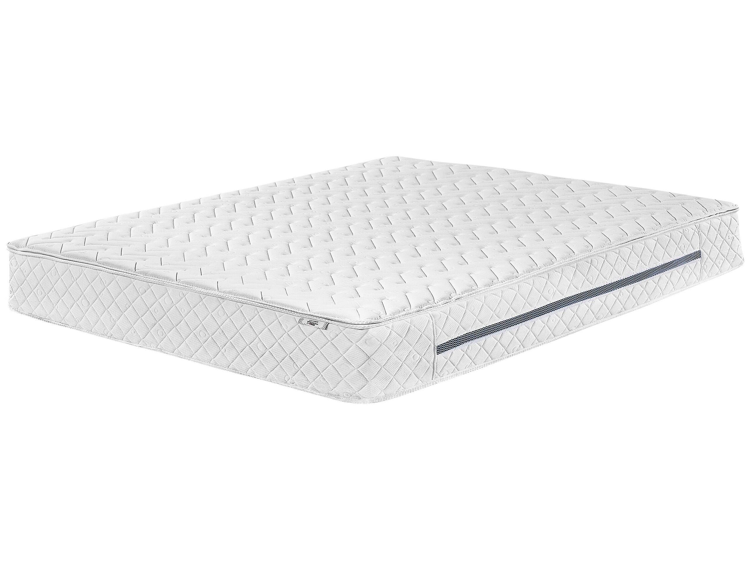 Beliani Matelas à ressorts ensachés en Polyester GLORY - Dur  