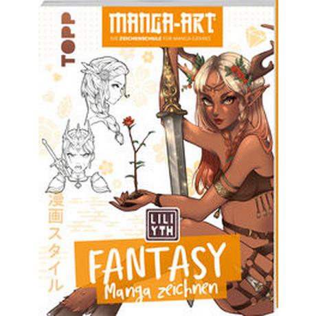 Fantasy Manga zeichnen Liliyth Gebundene Ausgabe 