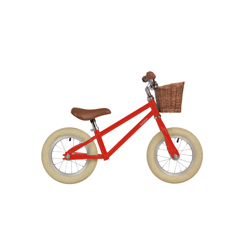 Bobbin  Laufrad Moonbug Balance Bike, 2-4 Jahre, rot, Bobbin 