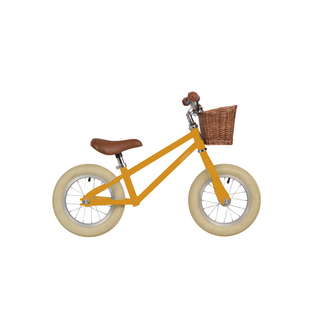 Bobbin  Moonbug Balance Bike, Laufrad senfgelb 2-4 Jahre 