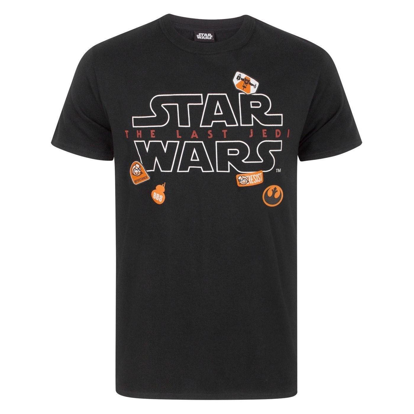 STAR WARS  TShirt The Last Jedi mit Abzeichen 