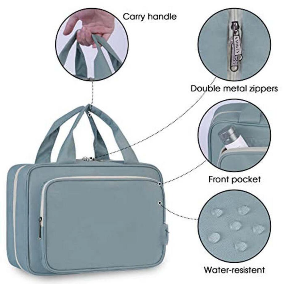 Only-bags.store Trousse de Toilette Suspendue Trousse de Lavage Cosmétique  