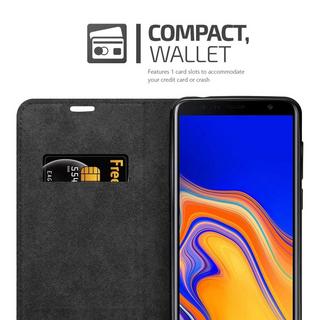 Cadorabo  Hülle für Samsung Galaxy J6 PLUS Magnetverschluss, Kartenfach 