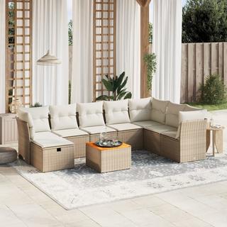 VidaXL Garten sofagarnitur poly-rattan  