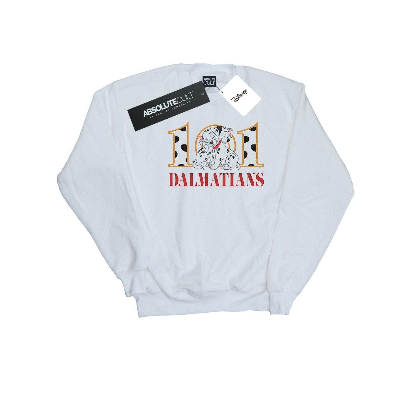 Image of 101 Dalmatians Puppy Hug Sweatshirt Herren Weiss XL