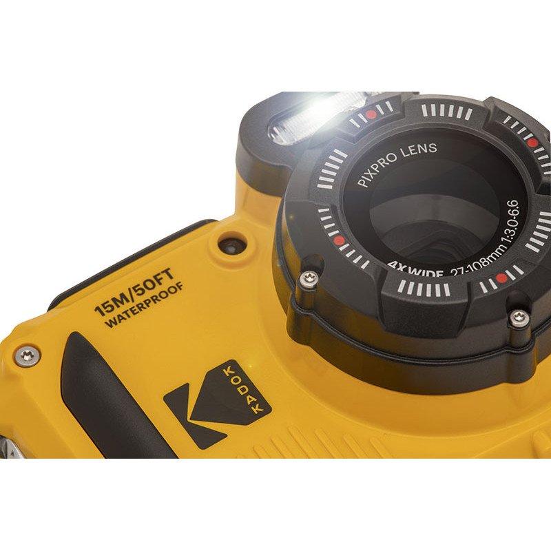 Kodak  Kodak PixPro 1/2.7" Appareil-photo compact 16 MP BSI CMOS 1920 x 1080 pixels Jaune 