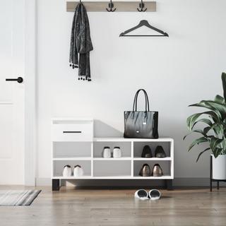 VidaXL Armoire à chaussures bois d'ingénierie  