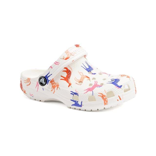Image of Classic Character Print Clog Unisex Weiss 34
