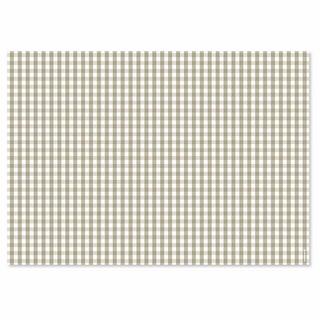 trendform Papiertischset VICHY beige Block mit 50 Blatt  