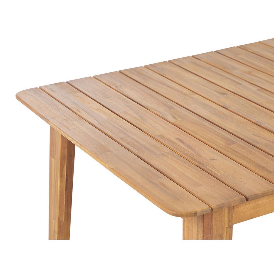 Beliani Tavolo da pranzo da giardino en Legno d'acacia Classico FORNELLI  
