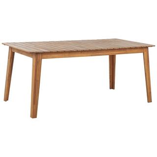 Beliani Table de repas en Acacia Traditionnel FORNELLI  