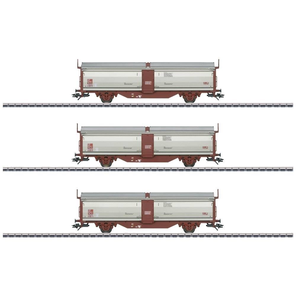 Image of H0 3er-Set Schiebewandwagen Tbis 571 der SJ Multicolor