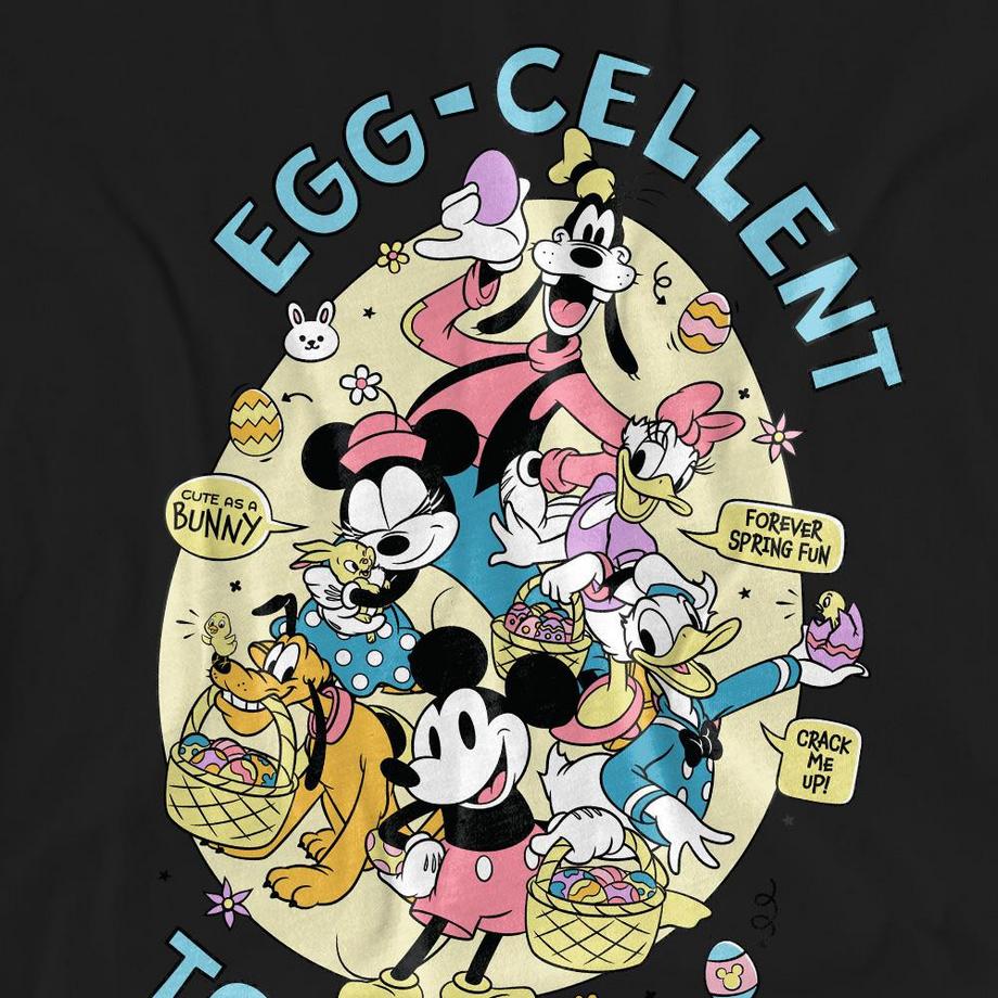 MICKEY MOUSE Eggcellent Together T-Shirt Pâques  
