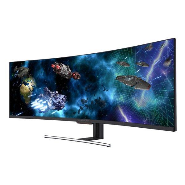 LC-POWER  LC-M49-DFHD-144-C-Q LED display 124,5 cm (49 Zoll) 3840 x 1080 Pixel UltraWide Full HD QLED Schwarz 