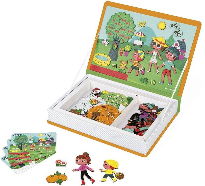 Image of JANOD 4 seasons Magneti'book Orange