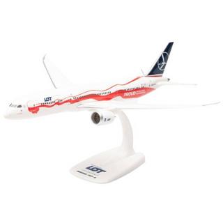 Herpa  Herpa Snap-Fit Flugzeugmodell Lot Polish Airlines Boeing 787-9 Proud of Poland`s Independence (1:200) 