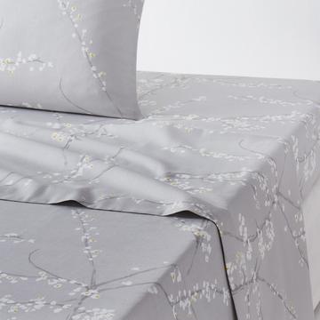 Drap plat satin de coton