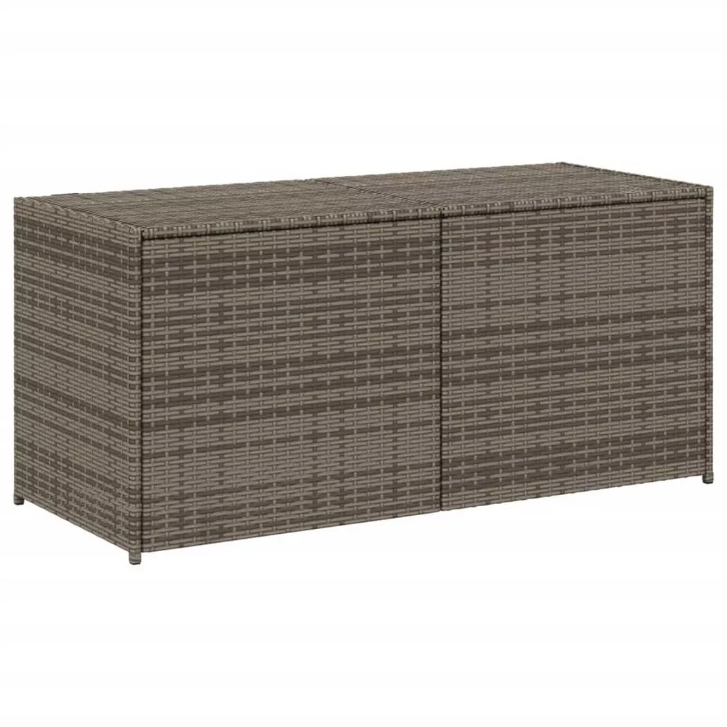 Resine tressee Vidaxl gris salon de jardin