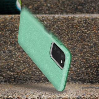 Avizar  Cover Glitter Samsung Galaxy A03s Verde 