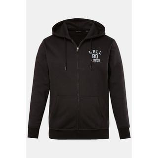 JP1880  Hoodie-Jacke, Sweat, Prints, Kapuze 