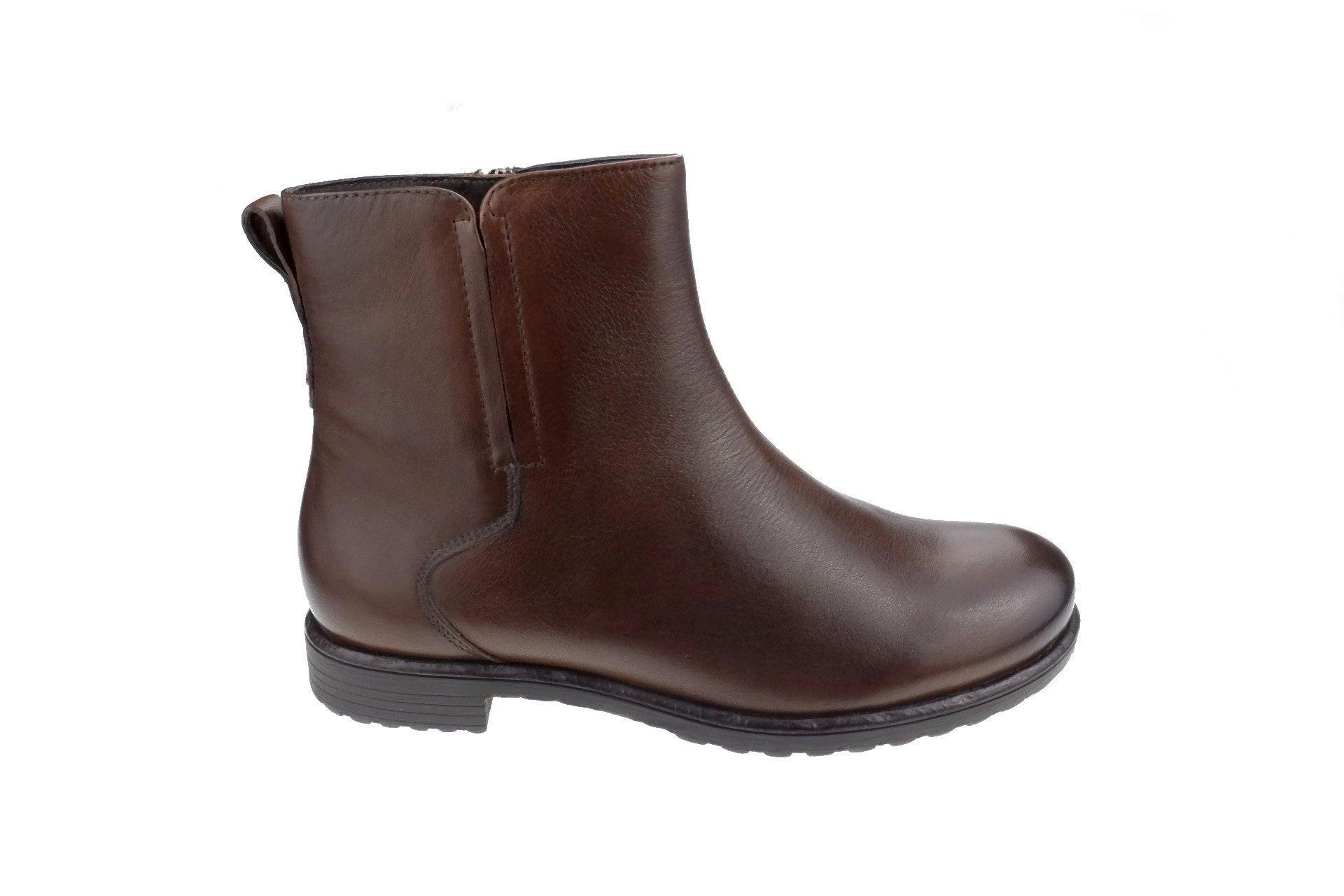 Image of Ara Liverpool - Leder Stiefelette Unisex Braun 42.5