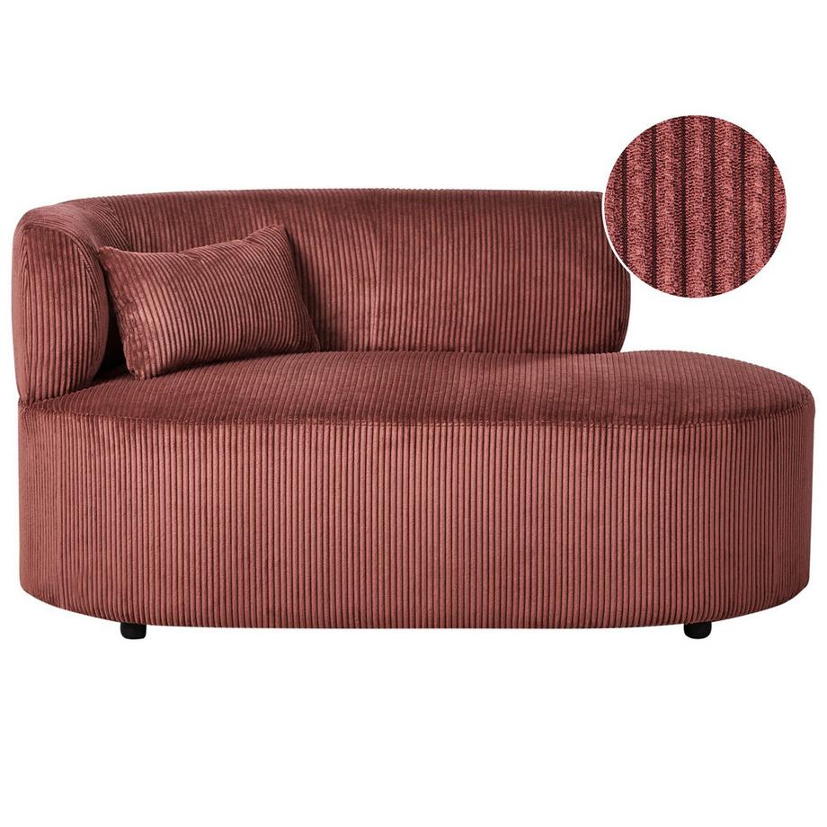 Linksseitige Chaiselongue aus Cord  VANVEY
