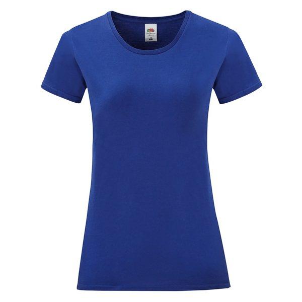 Image of Tshirt Iconic, Kurzärmlig Damen Blau XS
