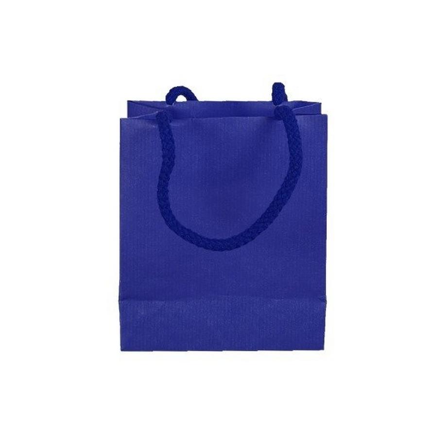 NEUTRAL  NEUTRAL Tragtaschen SPLENDOR S B12 blau, 12x6x14cm 10 Stück 