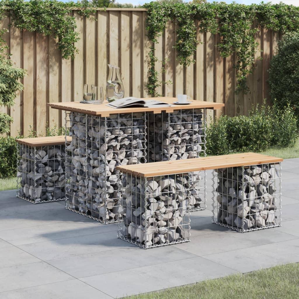 VidaXL Banc de jardin bois de pin  