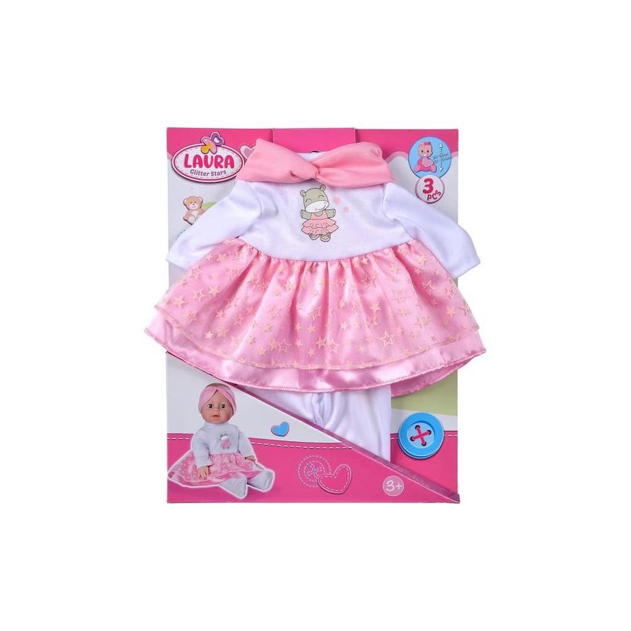 Simba  Laura Glitzersternchenset, 3-tlg. (38cm) 