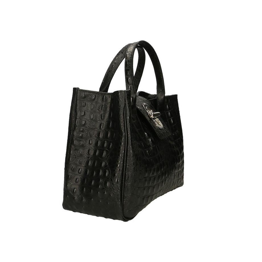 Gave Lux Sac à main Cuir Imprimé Crocodile  