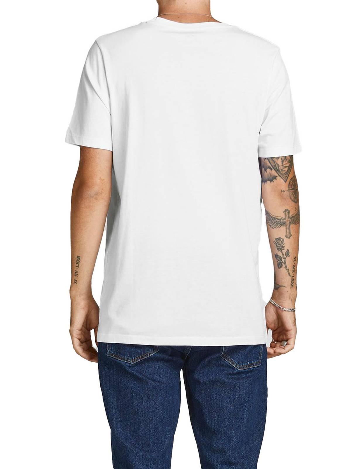 JACK & JONES  Maglietta Uomini Confezione da 3 Vestibilità confortevole-JJECORP LOGO TEE CREW NECK 3PK 