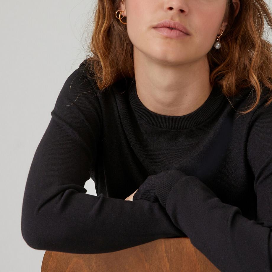 La Redoute Collections Langärmeliger Pullover  