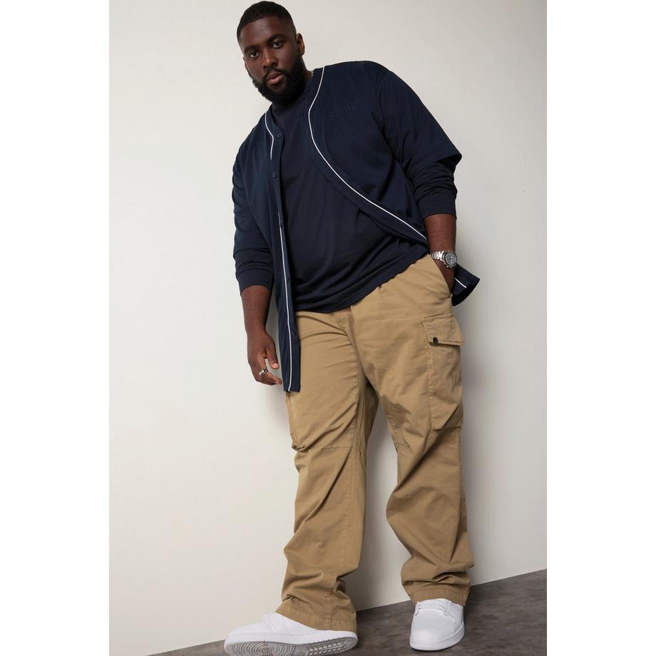 Sthuge Maglia basic a maniche lunghe oversize  