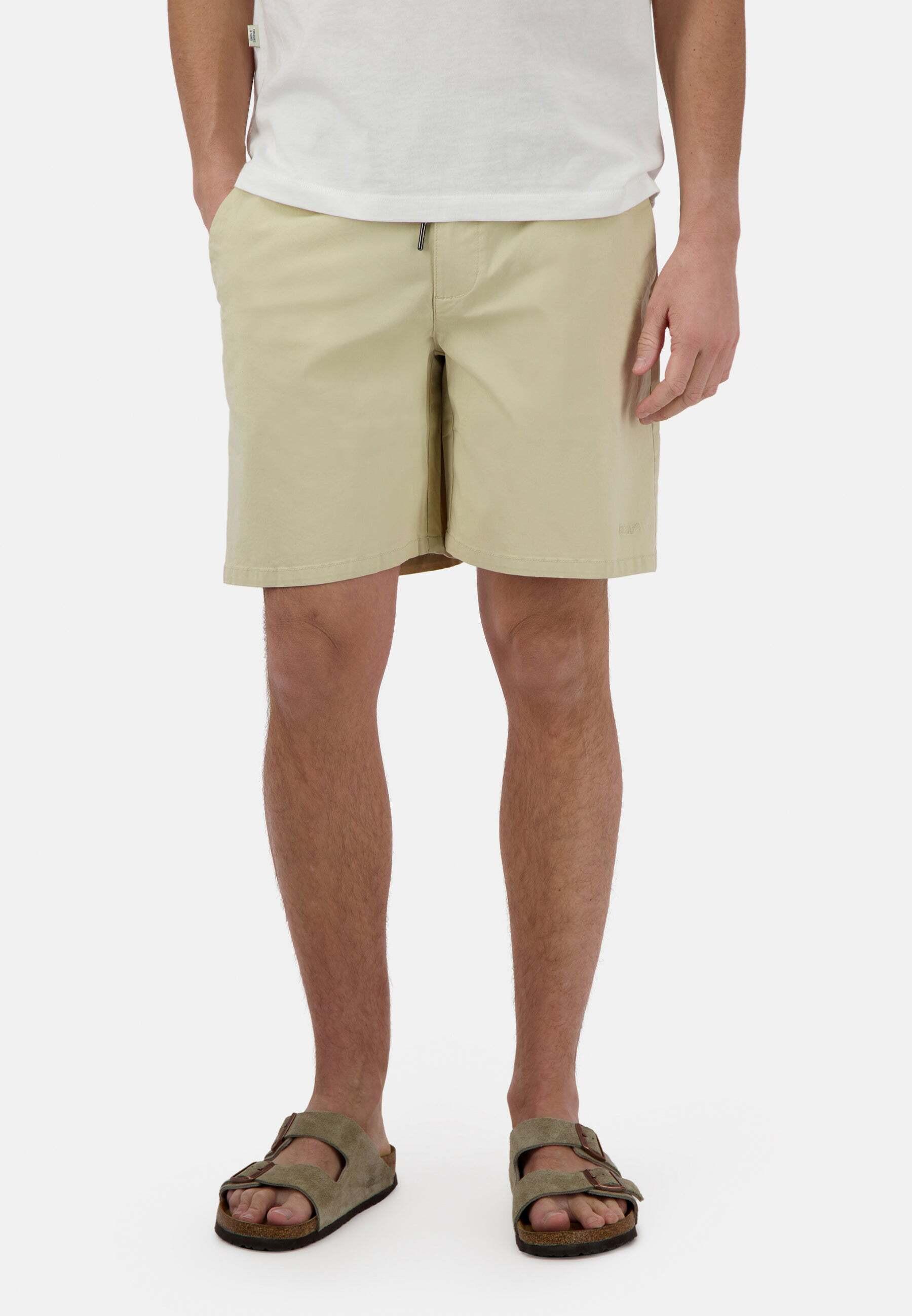 Image of Shorts Twill Herren Beige XL