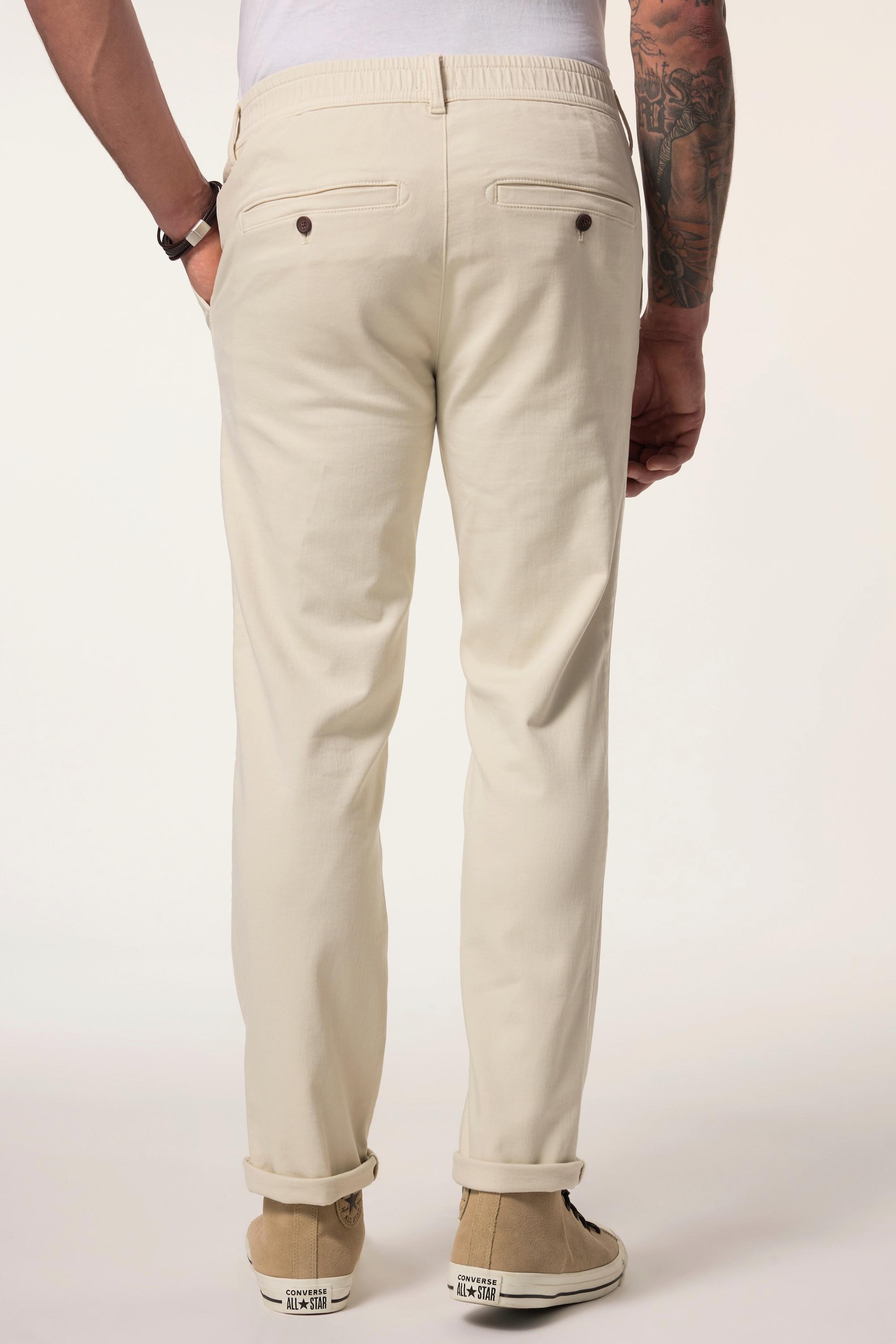 JP1880  Pantaloni chino con FLEXNAMIC® e cintura elastica, fino alla tg. 72 