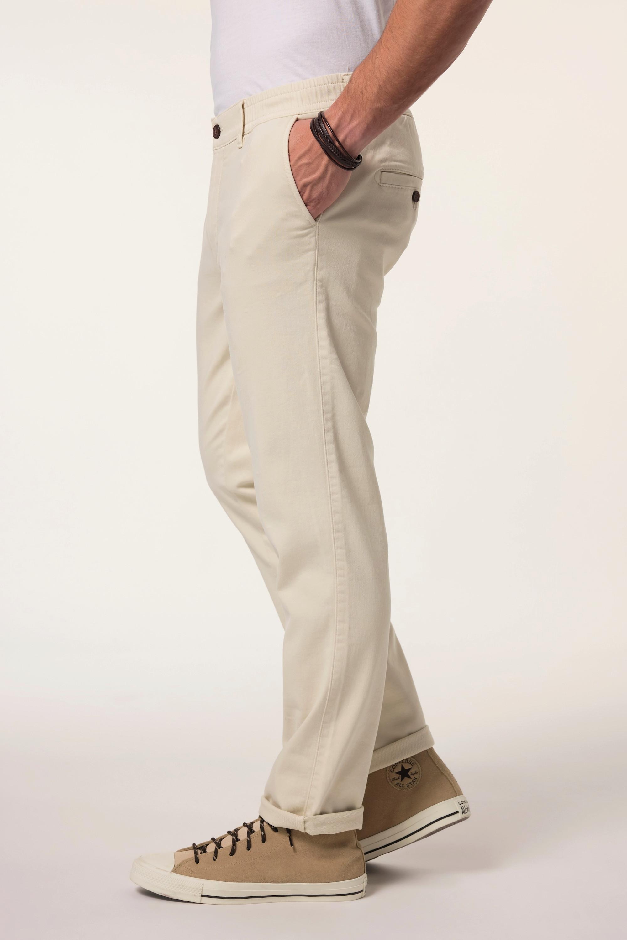 JP1880  Pantaloni chino con FLEXNAMIC® e cintura elastica, fino alla tg. 72 