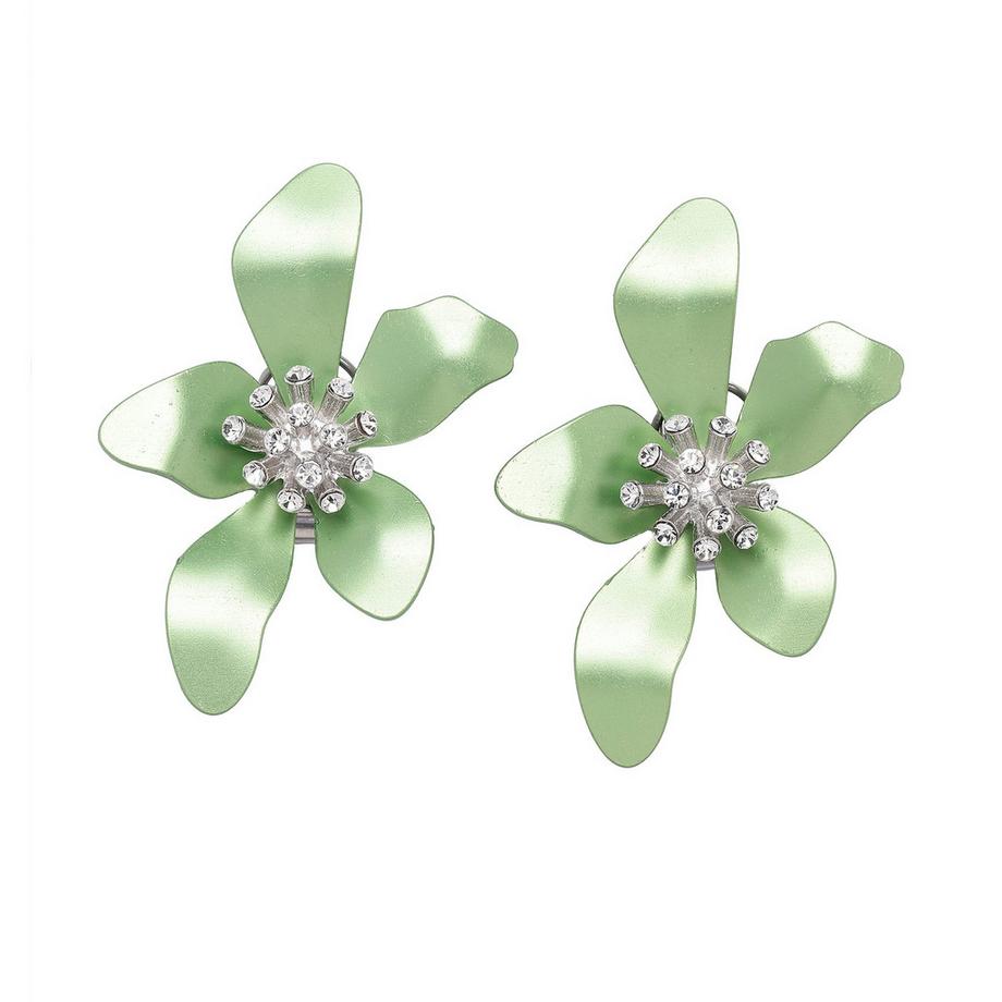 Florale Steckerohrringe