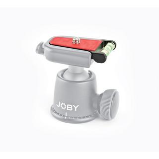 Joby  Joby QR Plate 3K tête de trépieds Noir, Rouge Acrylonitrile-Butadiène-Styrène (ABS), Acier inoxydable, Élastomère thermoplastique (TPE) 1/4" 