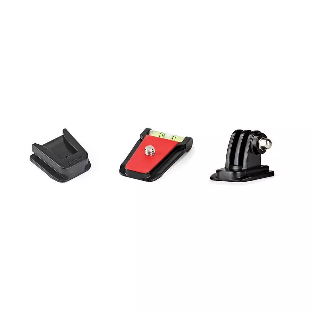 Joby - " Kameraplatten-Kit 3K Schwarz, 1/4"", Blitzschuh & GoPro", Rot Bunt, One Size
