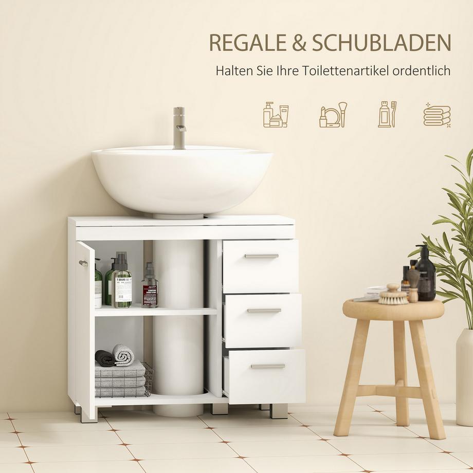 HOMCOM Waschbeckenunterschrank  