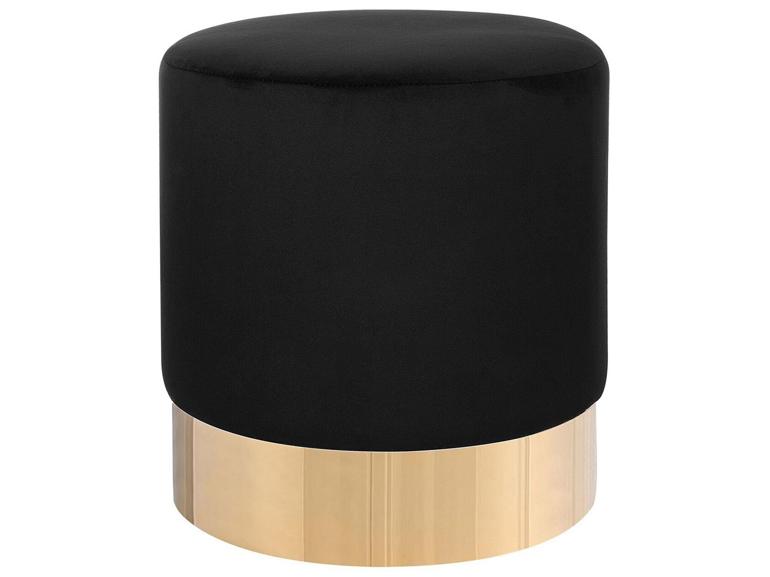 Image of Pouf aus Samtstoff Modern SOPHIA Pouf aus Samtstoff Modern SOPHIA