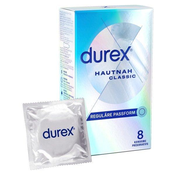 Image of Durex Hautnah Classic Kondome 8 Stk. Damen 8 pieces