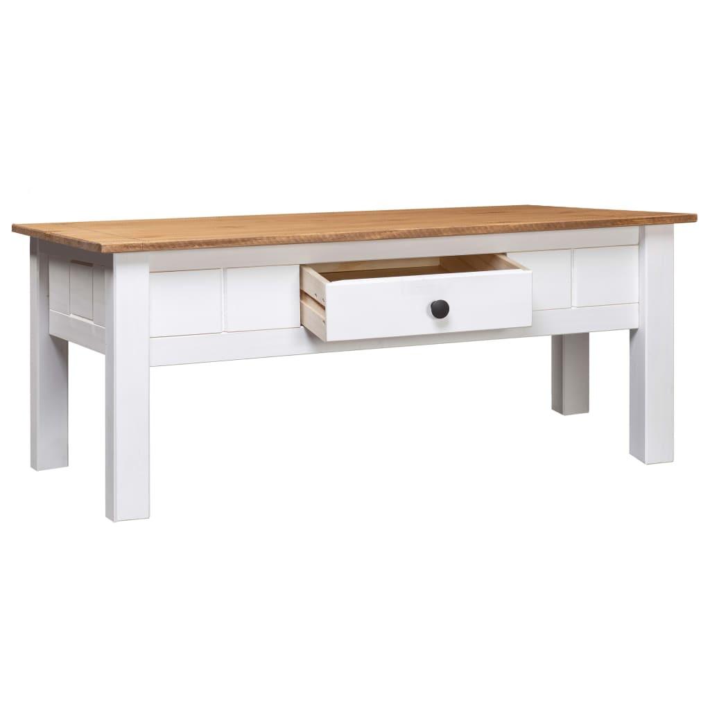 VidaXL Table basse bois de pin  