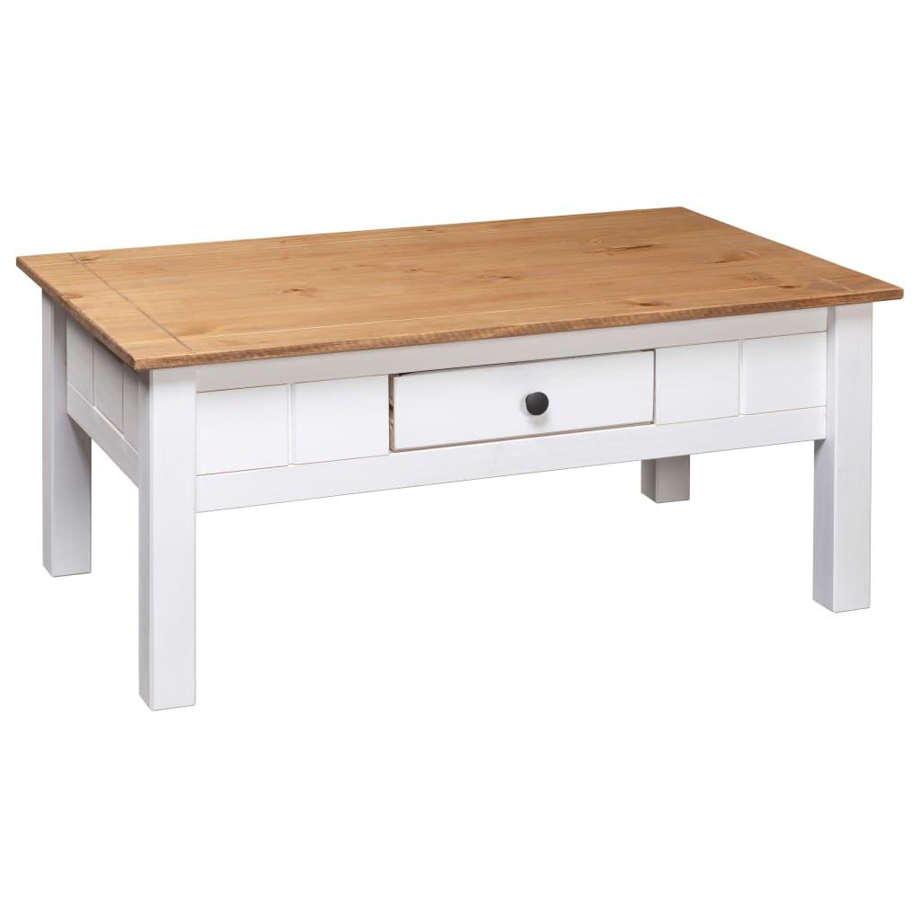 VidaXL Table basse bois de pin  