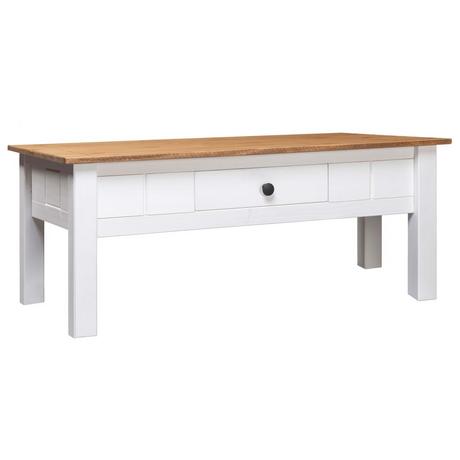 VidaXL Table basse bois de pin  