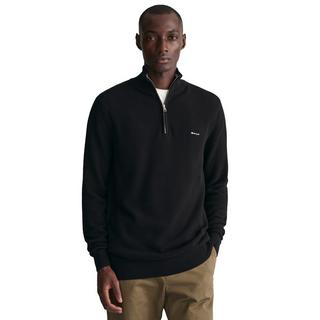 GANT Maglione Piqué di Cotone Half Zip  