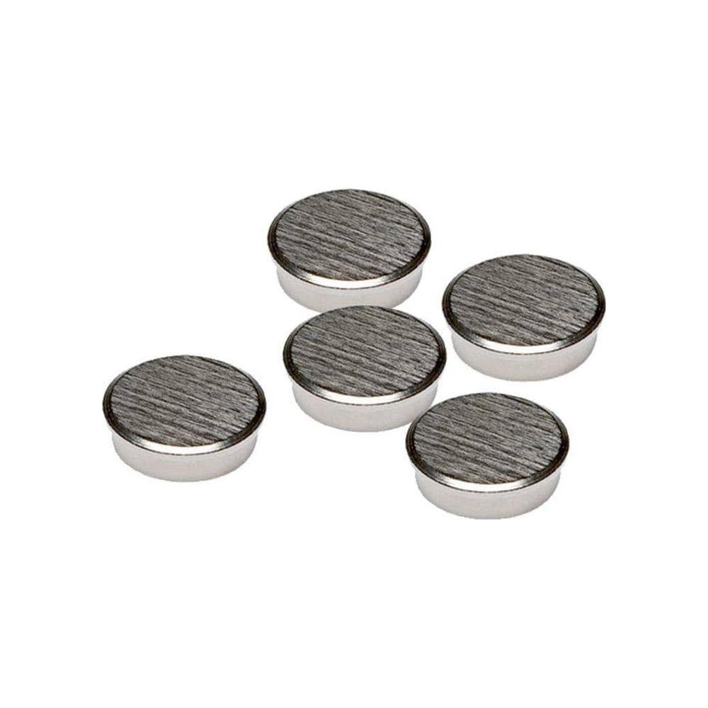 Image of Haftmagnet Chrom Ø 25 Mm, 2 Stück, Silber Unisex Chrom