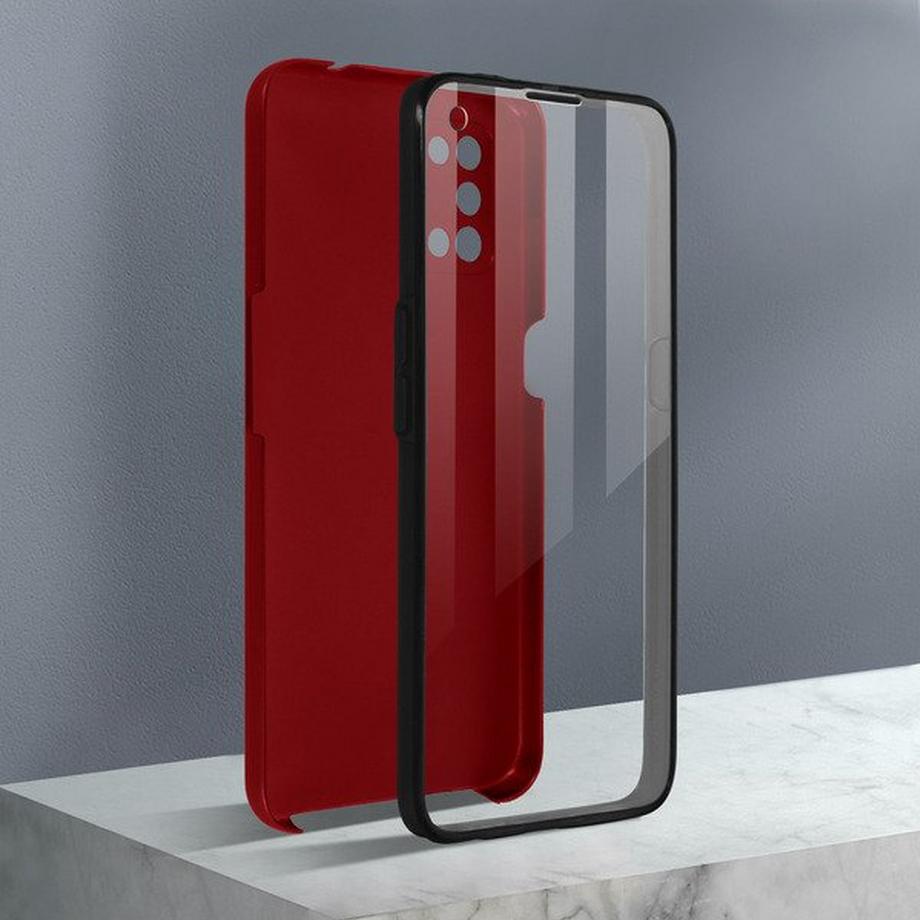 Avizar  Coque intégrale Oppo Find X3 Lite Rouge 