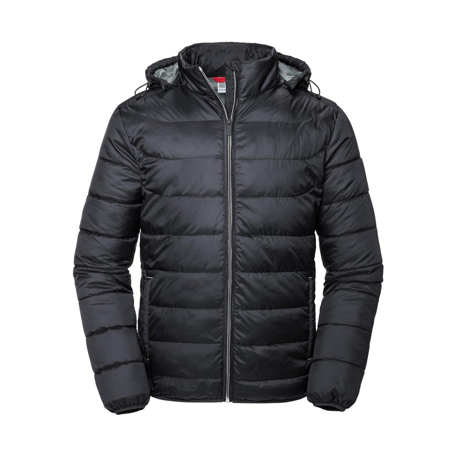 Image of Nano Jacke Mit Kapuze Herren Schwarz XXL